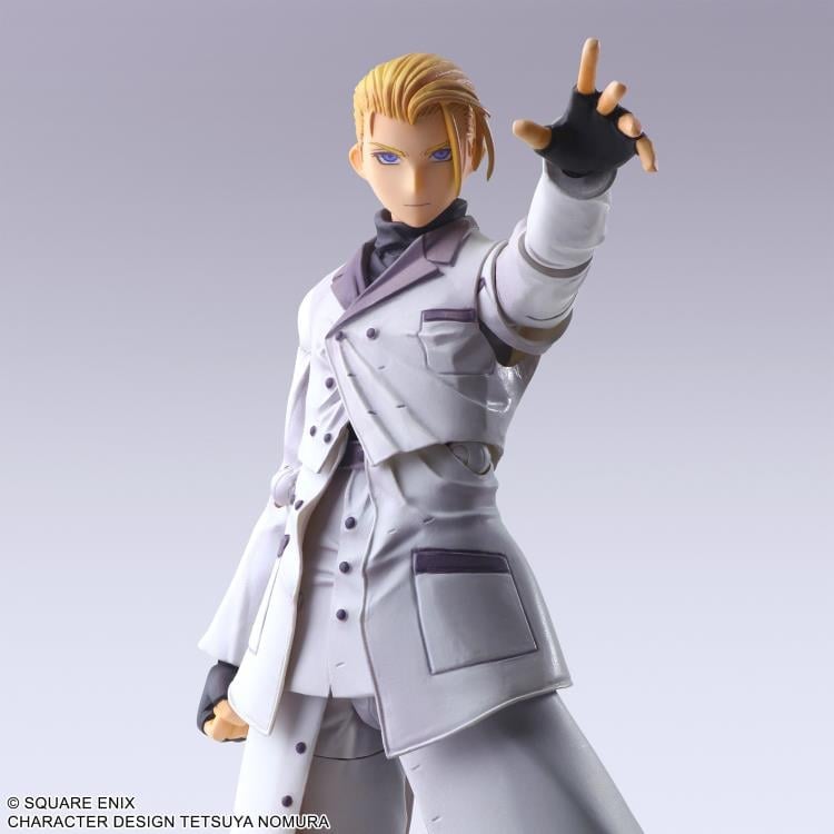 Final Fantasy VII Bring Arts Rufus Shinra Action Figure Gallery Image 8
