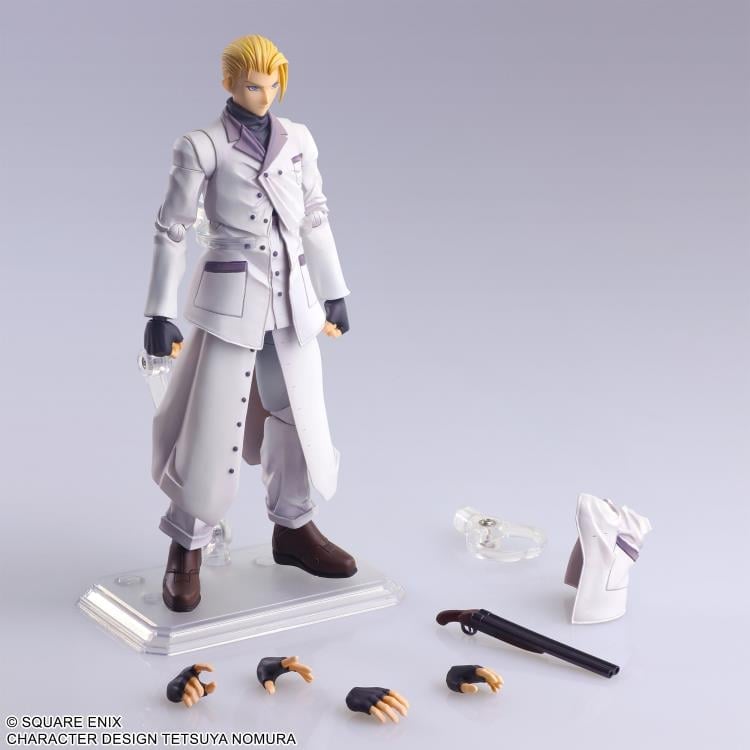 Final Fantasy VII Bring Arts Rufus Shinra Action Figure Gallery Image 9