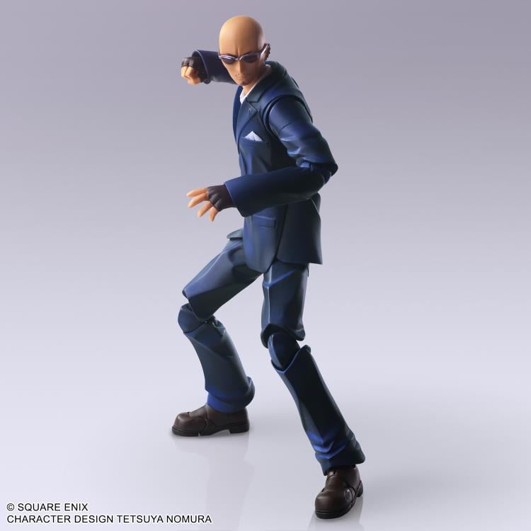 Final Fantasy VII Bring Arts Rude Action Figure Gallery Image 7