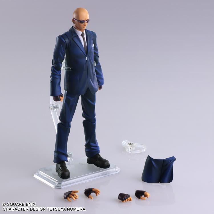 Final Fantasy VII Bring Arts Rude Action Figure Gallery Image 9