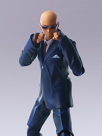 Final Fantasy VII Bring Arts Rude Action Figure Gallery Image 2