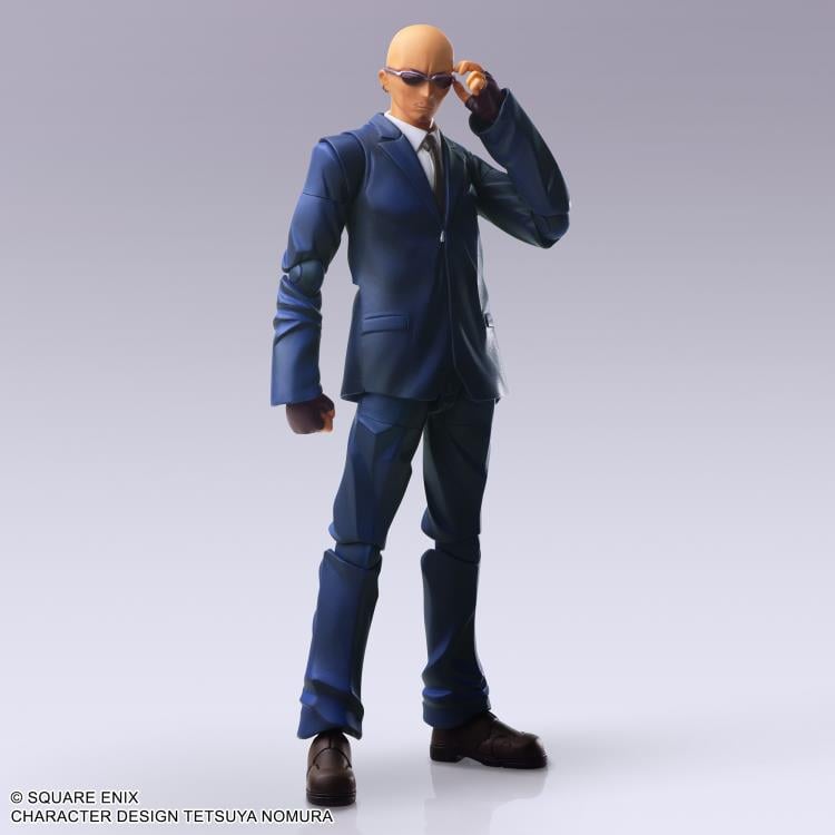 Final Fantasy VII Bring Arts Rude Action Figure Gallery Image 5