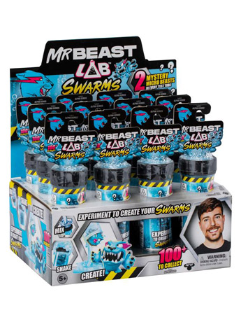 MrBeast Lab Swarms Box of 12 Test Tube Two-Packs Gallery Image 2