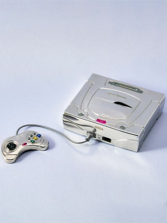 SEGA Hardware Series Bright Arts Gallery Sega Saturn (White Ver.) Figure Gallery Image 2