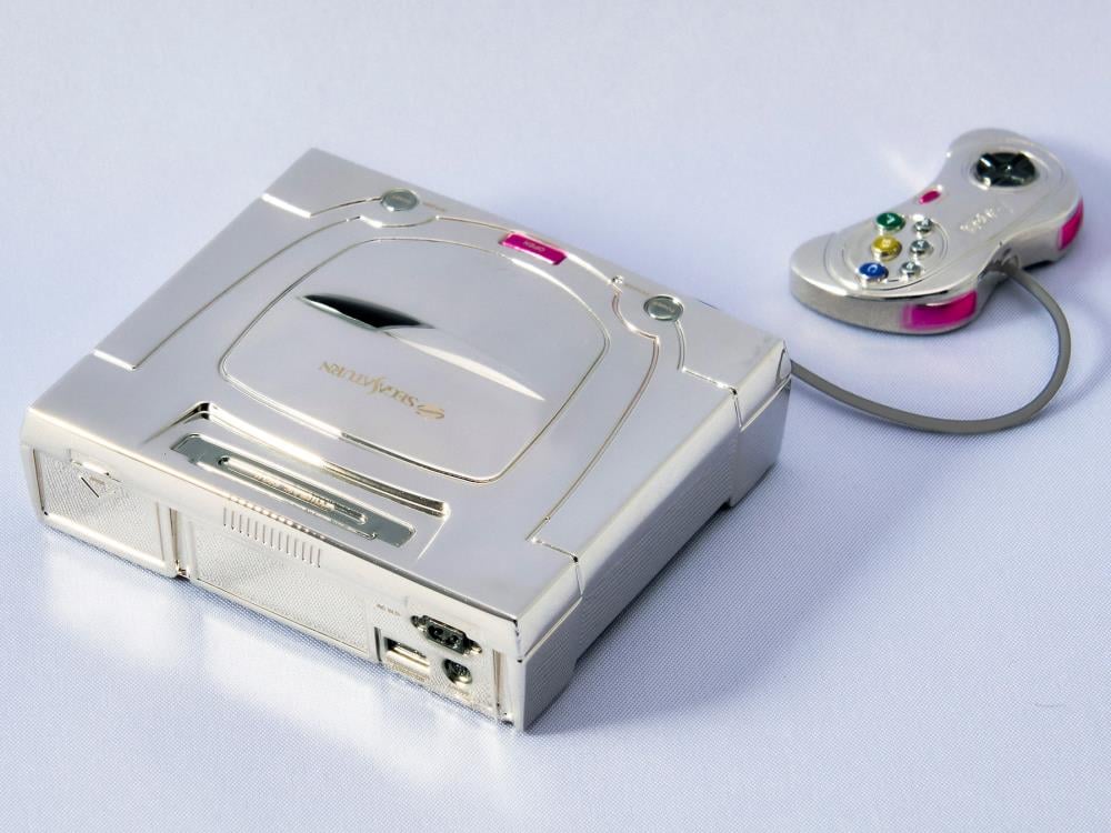 SEGA Hardware Series Bright Arts Gallery Sega Saturn (White Ver.) Figure Gallery Image 3
