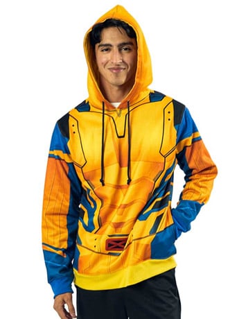 Marvel Wolverine Cosplay Hoodie Gallery Image 2