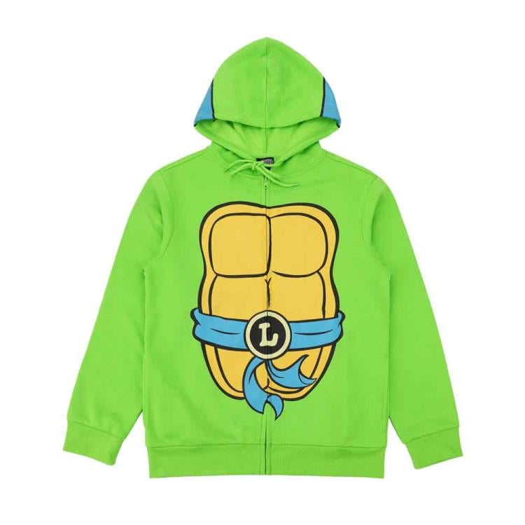 Teenage Mutant Ninja Turtles Leonardo Cosplay Zip-Up Hoodie Gallery Image 8