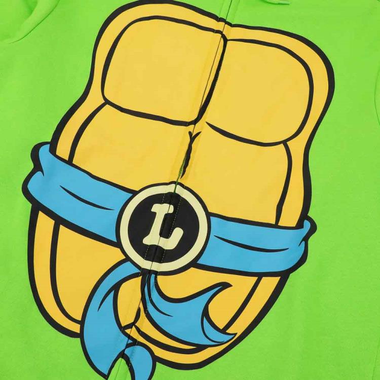 Teenage Mutant Ninja Turtles Leonardo Cosplay Zip-Up Hoodie Gallery Image 10