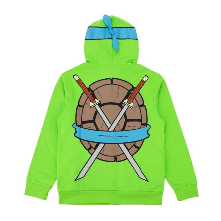 Teenage Mutant Ninja Turtles Leonardo Cosplay Zip-Up Hoodie Gallery Image 7
