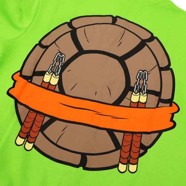 Teenage Mutant Ninja Turtles Michelangelo Cosplay Zip-Up Hoodie Gallery Image 10