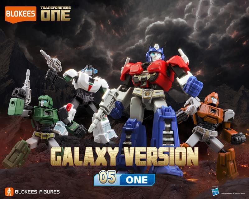 Transformers: One Galaxy Version Vol.5 Box of 9 Random Model Kits