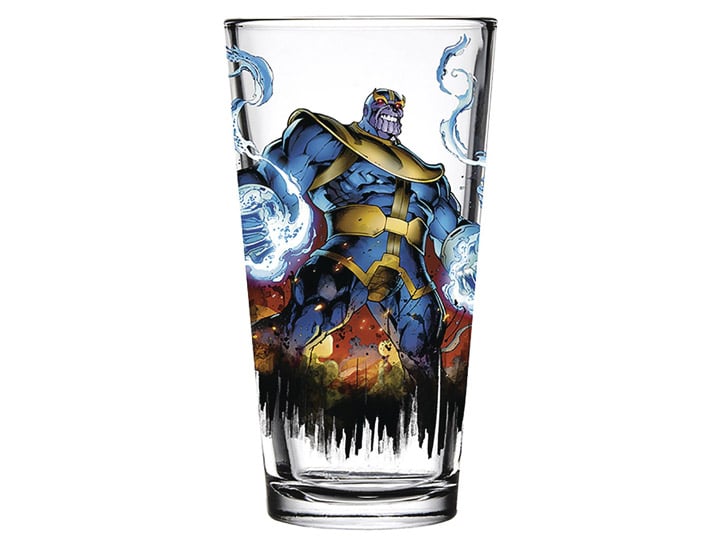 Marvel Comics Toon Tumblers Thanos Pint Glass Gallery Image 1