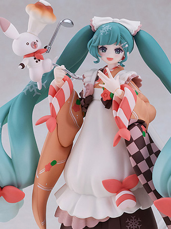 Vocaloid figma EX-068 Snow Miku (Winter Delicacy Ver.) Gallery Image 2