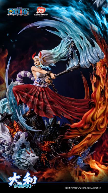 One Piece Yamato Limited Edition Statue (Solid Flame Ver.)
