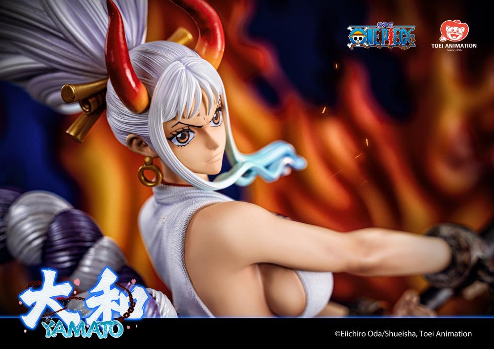 One Piece Yamato Limited Edition Statue (Solid Flame Ver.)