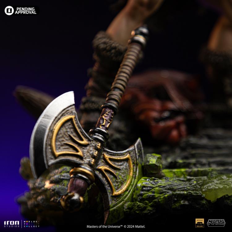 Masters of the Universe He-Man Unleashed 1/10 Deluxe Art Scale Limited Edition Statue Gallery Image 12
