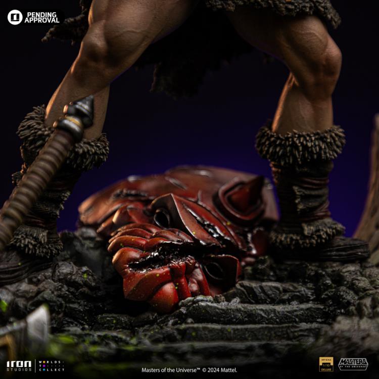 Masters of the Universe He-Man Unleashed 1/10 Deluxe Art Scale Limited Edition Statue Gallery Image 13