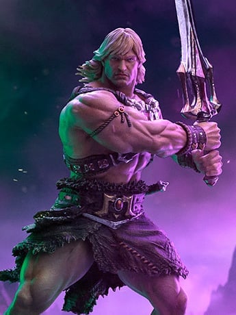 Masters of the Universe He-Man Unleashed 1/10 Deluxe Art Scale Limited Edition Statue Gallery Image 2