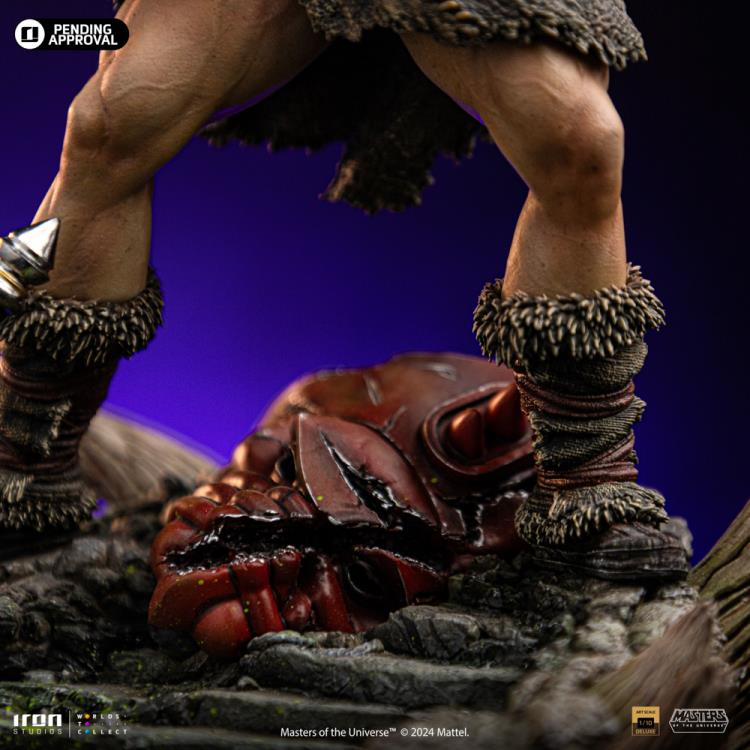 Masters of the Universe He-Man Unleashed 1/10 Deluxe Art Scale Limited Edition Statue Gallery Image 14