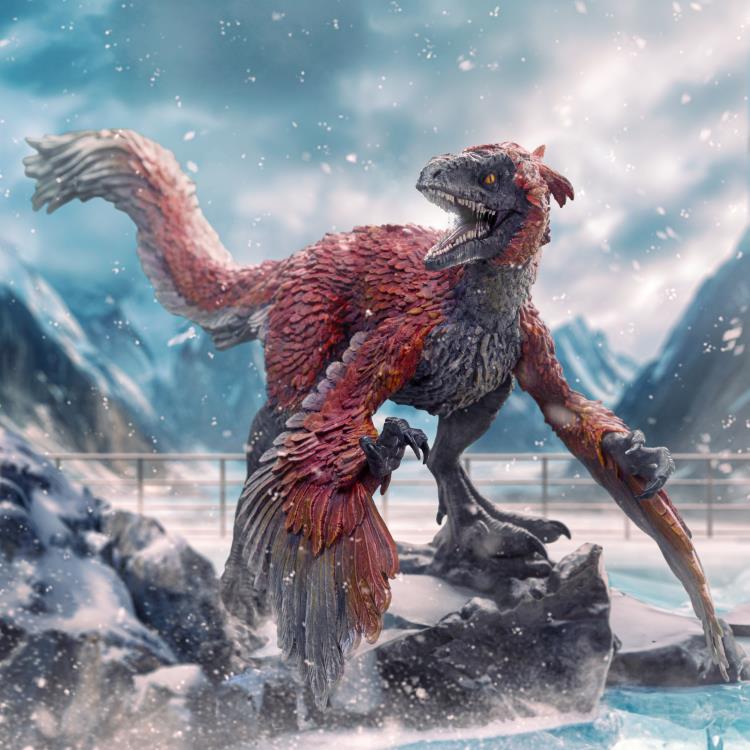 Jurassic World: Dominion Pyroraptor 1/10 Art Scale Limited Edition Statue Gallery Image 3