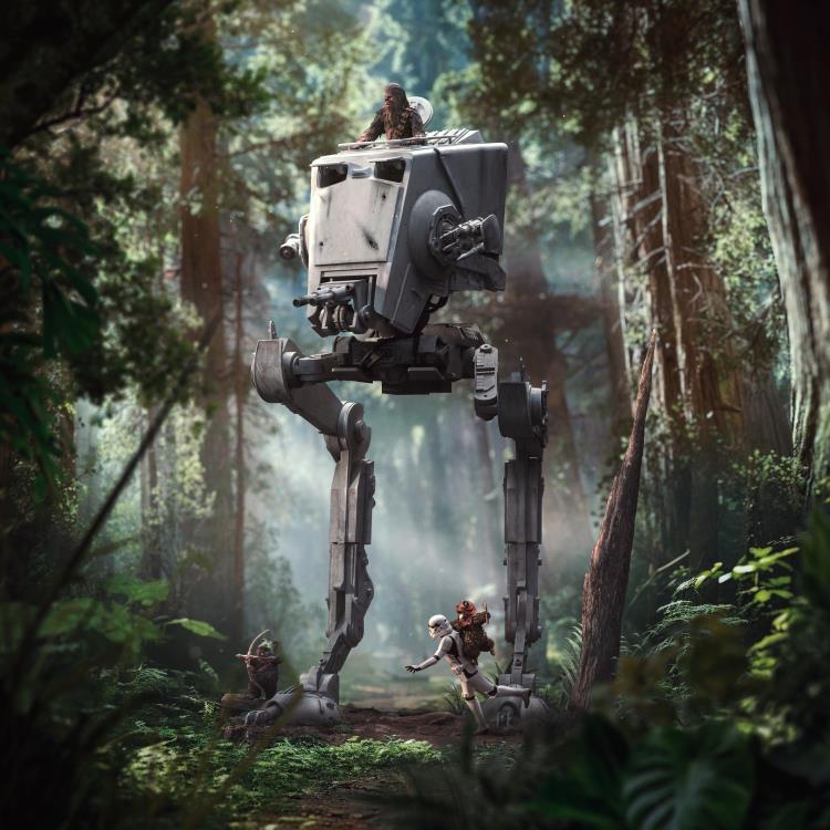スターウォーズ Star Wars: Return of the Jedi AT-ST and Chewbacca 1/20 Demi Art