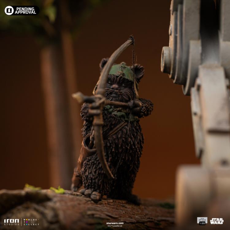 Star Wars: Return of the Jedi AT-ST and Chewbacca 1/20 Demi Art Scale Limited Edition Statue Gallery Image 16