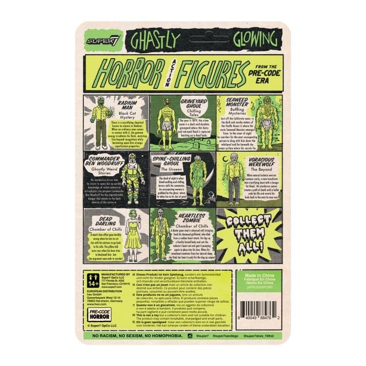 Pre-Code Horror ReAction Voracious Werewolf (Glow-in-the-Dark) PX Previews Exclusive Action Figure Gallery Image 6