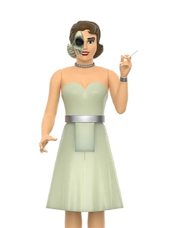 Pre-Code Horror ReAction Dead Darling (Glow-in-the-Dark) PX Previews Exclusive Action Figure Gallery Image 2
