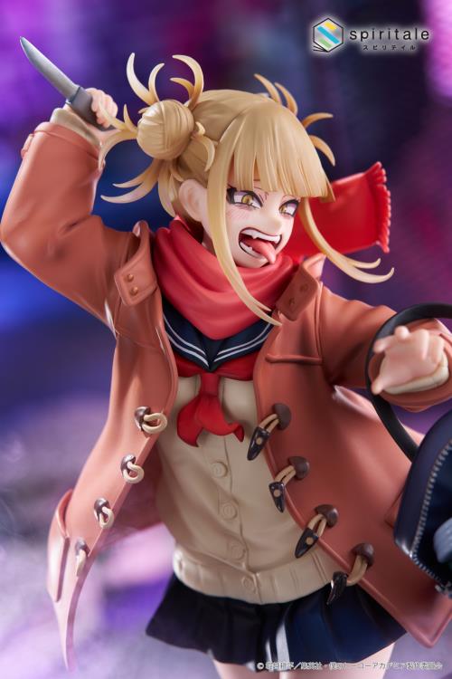My Hero Academia Spiritale Himiko Toga (Duffle Coat Ver.) 1/7 Scale Figure Gallery Image 6