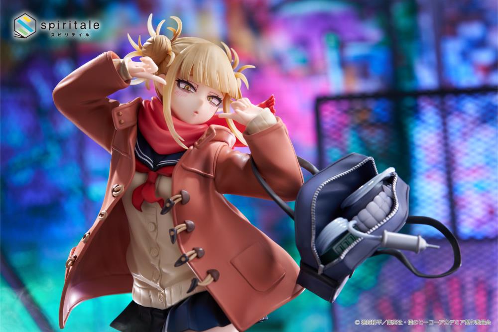My Hero Academia Spiritale Himiko Toga (Duffle Coat Ver.) 1/7 Scale Figure Gallery Image 13
