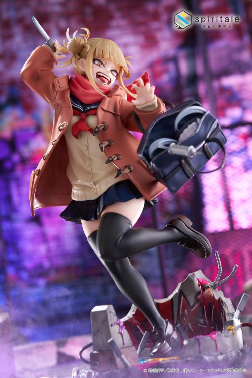 My Hero Academia Spiritale Himiko Toga (Duffle Coat Ver.) 1/7 Scale Figure Gallery Image 4