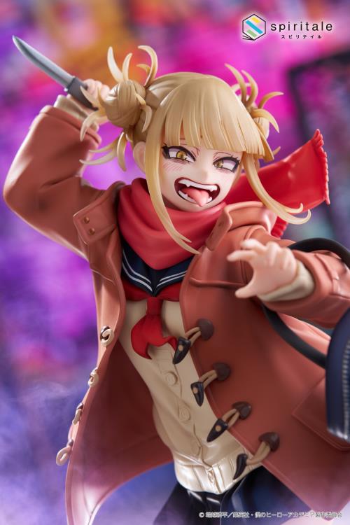 My Hero Academia Spiritale Himiko Toga (Duffle Coat Ver.) 1/7 Scale Figure Gallery Image 7