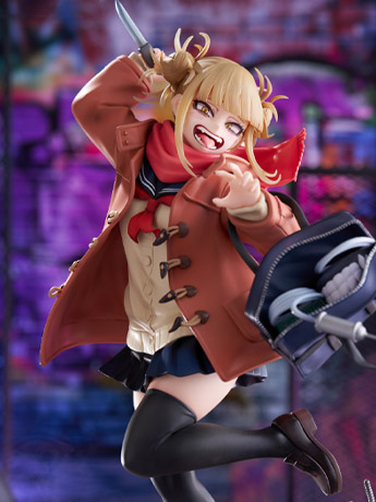 My Hero Academia Spiritale Himiko Toga (Duffle Coat Ver.) 1/7 Scale Figure Gallery Image 2