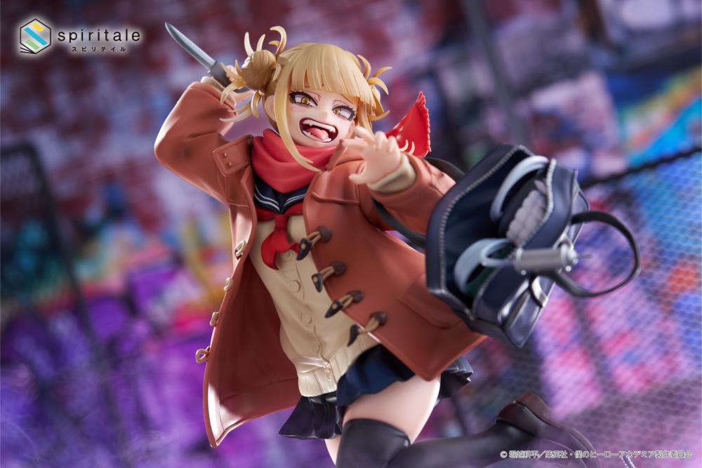 My Hero Academia Spiritale Himiko Toga (Duffle Coat Ver.) 1/7 Scale Figure Gallery Image 8