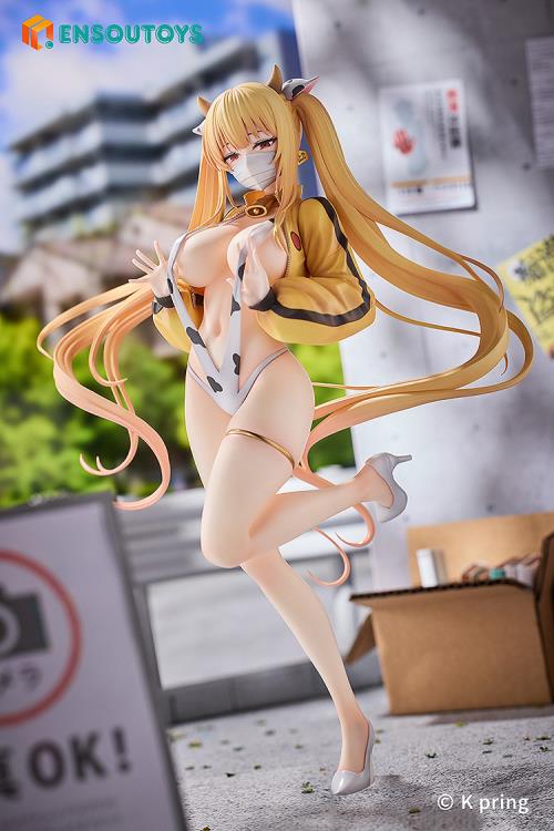 K Pring Illustration Sayuri (Dairy Cow Ver.) 1/7 Scale Figure Gallery Image 3