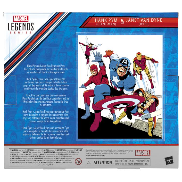 Avengers: Beyond Earth's Mightiest Marvel Legends Hank Pym (Giant-Man) & Janet Van Dyne (Wasp) Action Figure Two-Pack Gallery Image 18