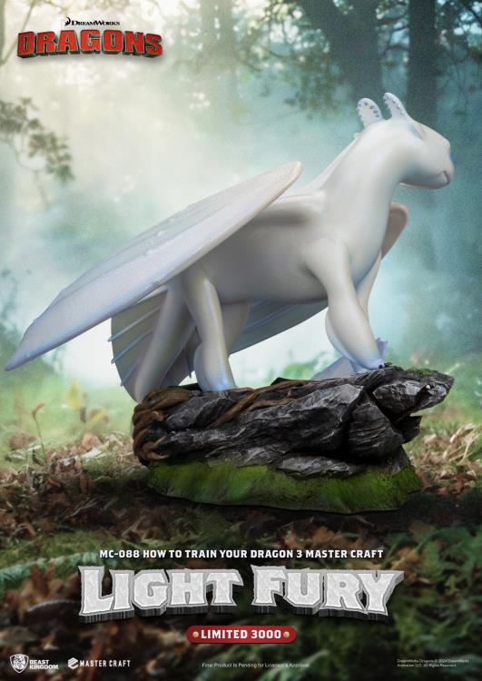 How to Train Your Dragon: The Hidden World Master Craft MC-088 Light Fury Limited Edition Statue Gallery Image 7