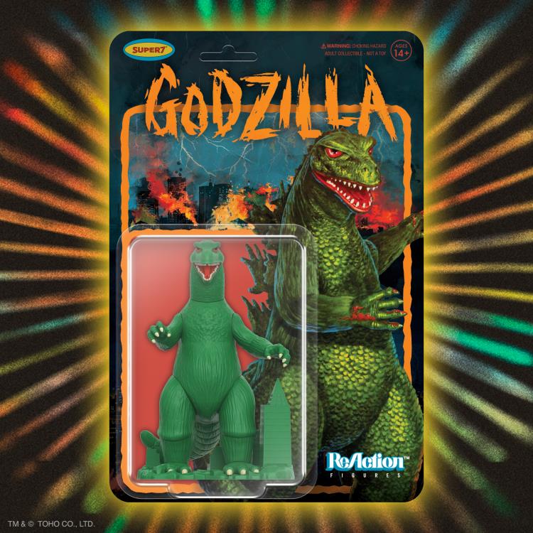 Toho ReAction Godzilla (Model Kit on Card Ver.) Action Figure Gallery Image 5
