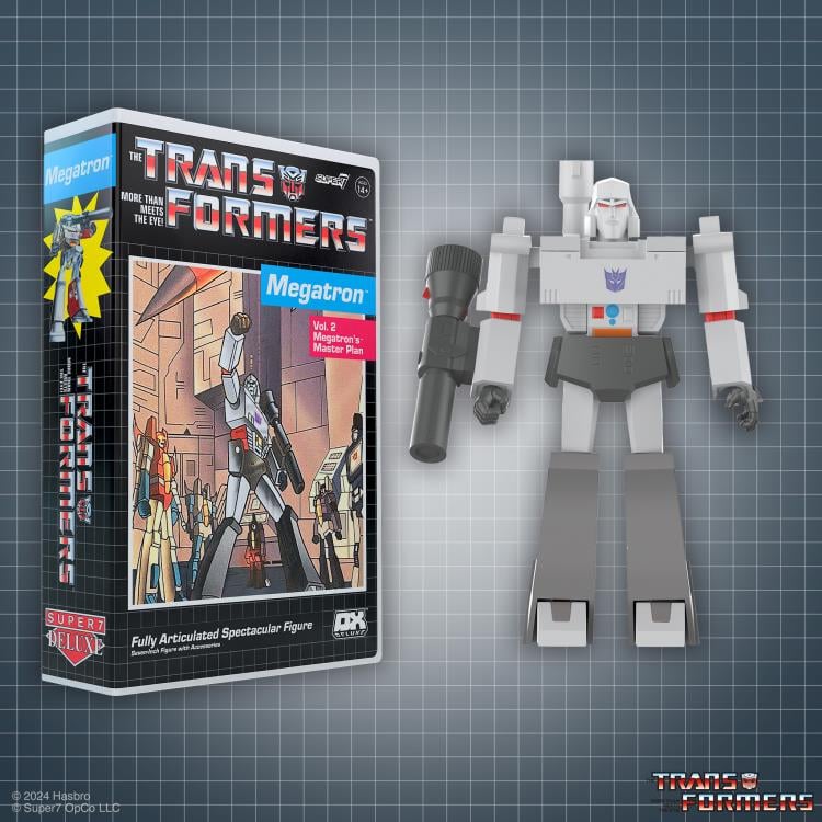 Transformers Deluxe Megatron (VHS) Action Figure Gallery Image 5