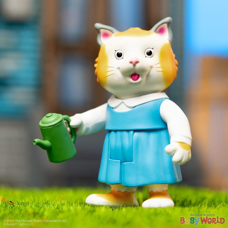 Richard Scarry's Busy World ReAction Sally Cat Action Figure Gallery Image 3