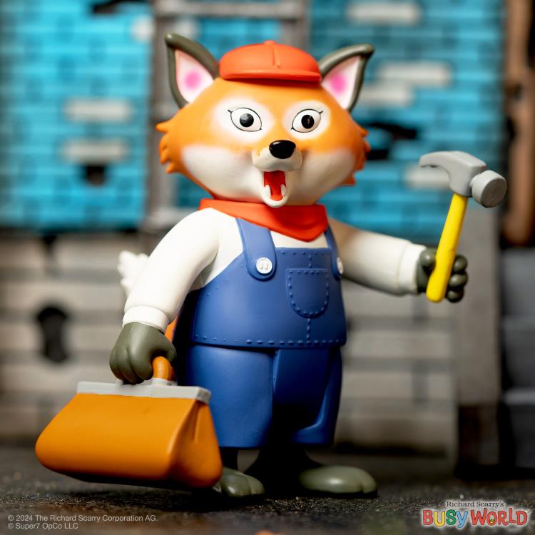 Richard Scarry's Busy World ReAction Mr. Fixit Action Figure Gallery Image 3