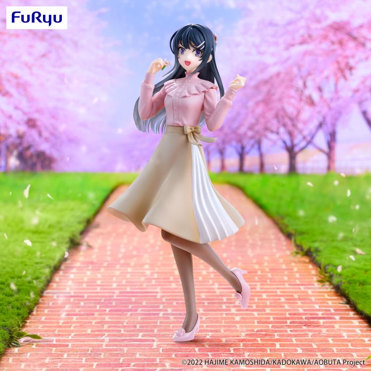 Rascal Does Not Dream of Bunny Girl Senpai Trio-Try-iT Mai Sakurajima (Spring Outfit Ver.) Figure Gallery Image 3