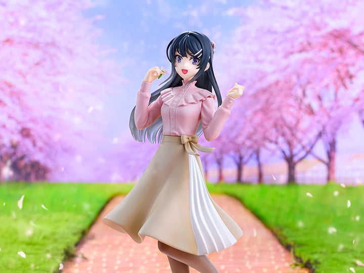 Rascal Does Not Dream of Bunny Girl Senpai Trio-Try-iT Mai Sakurajima (Spring Outfit Ver.) Figure Gallery Image 1