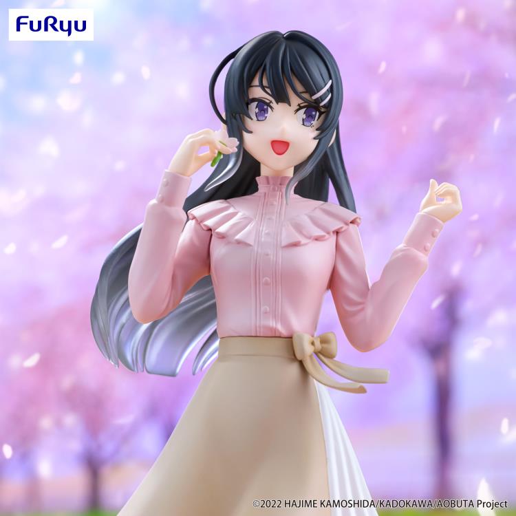 Rascal Does Not Dream of Bunny Girl Senpai Trio-Try-iT Mai Sakurajima (Spring Outfit Ver.) Figure Gallery Image 6