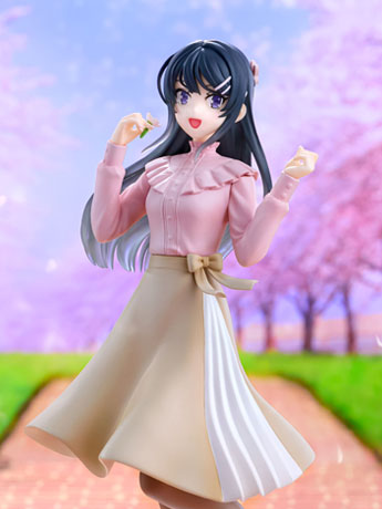 Rascal Does Not Dream of Bunny Girl Senpai Trio-Try-iT Mai Sakurajima (Spring Outfit Ver.) Figure Gallery Image 2