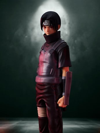 Naruto: Shippuden Masterlise Ichibansho Itachi Uchiha (Red Eyes Reflecting the Heart) Figure Gallery Image 2