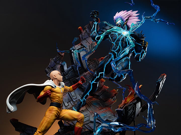 One-Punch Man Saitama vs. Lord Boros Limited Edition Statue Gallery Image 1