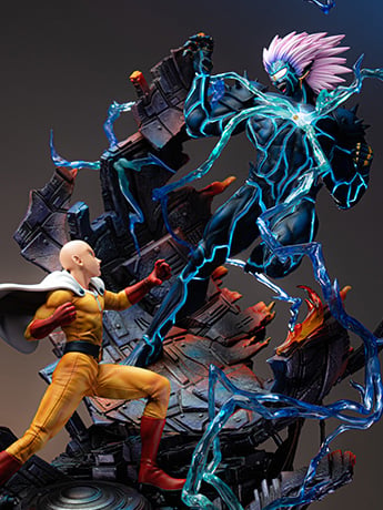 One-Punch Man Saitama vs. Lord Boros Limited Edition Statue Gallery Image 2