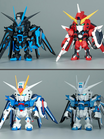 Mobile Suit Gundam SEED Freedom QMSV Mini Gundam Box of 8 Random