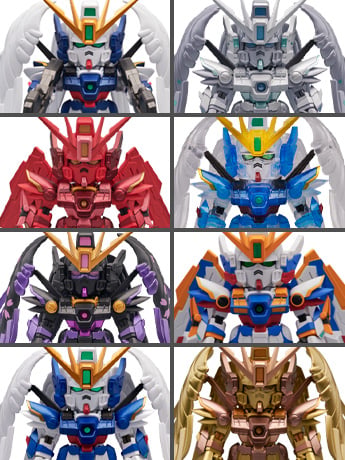 Mobile Suit Gundam Wing: Endless Waltz QMSV Mini Wing Gundam Box